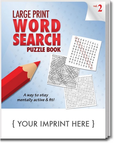 SCS1931 Large Print Word Search Puzzle Book Wit...